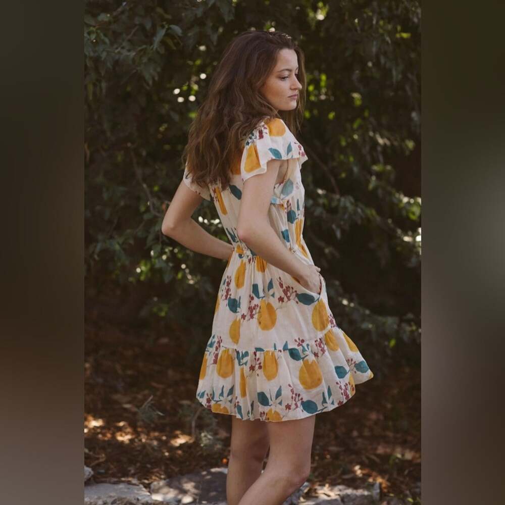 Trovata Birds of Paradis Floral Mini Dress